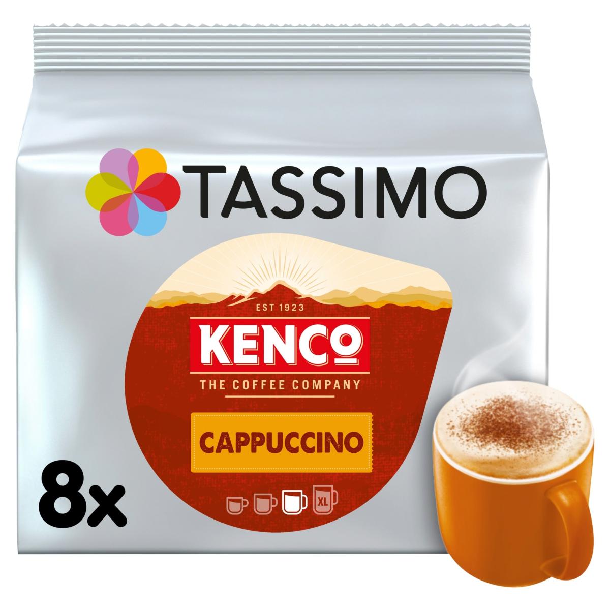 Kenco Cappuccino Coffee Pods x 8