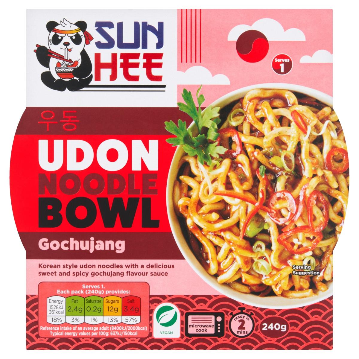 Gochujang Udon Noodle Bowl