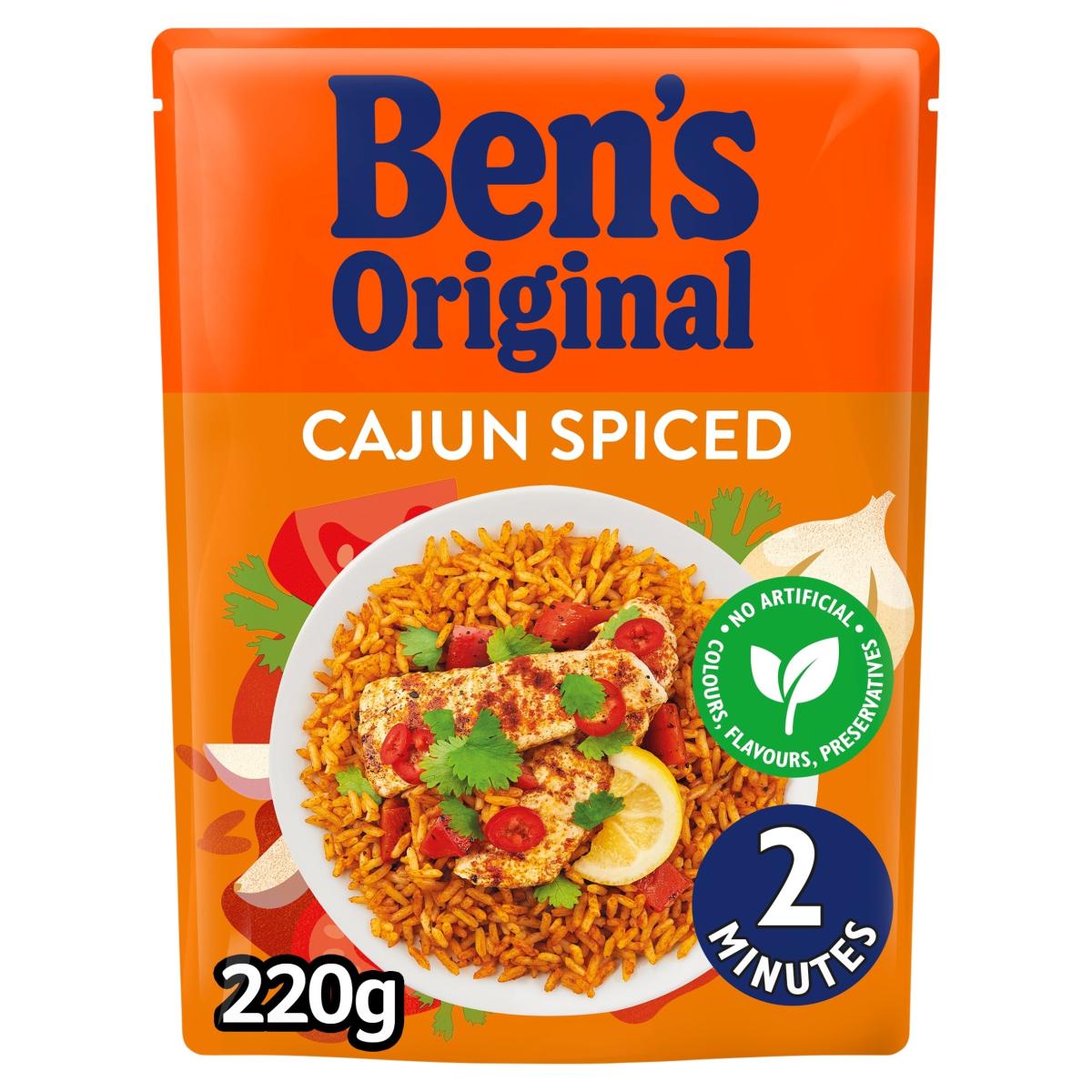 Cajun Spiced Microwave Rice