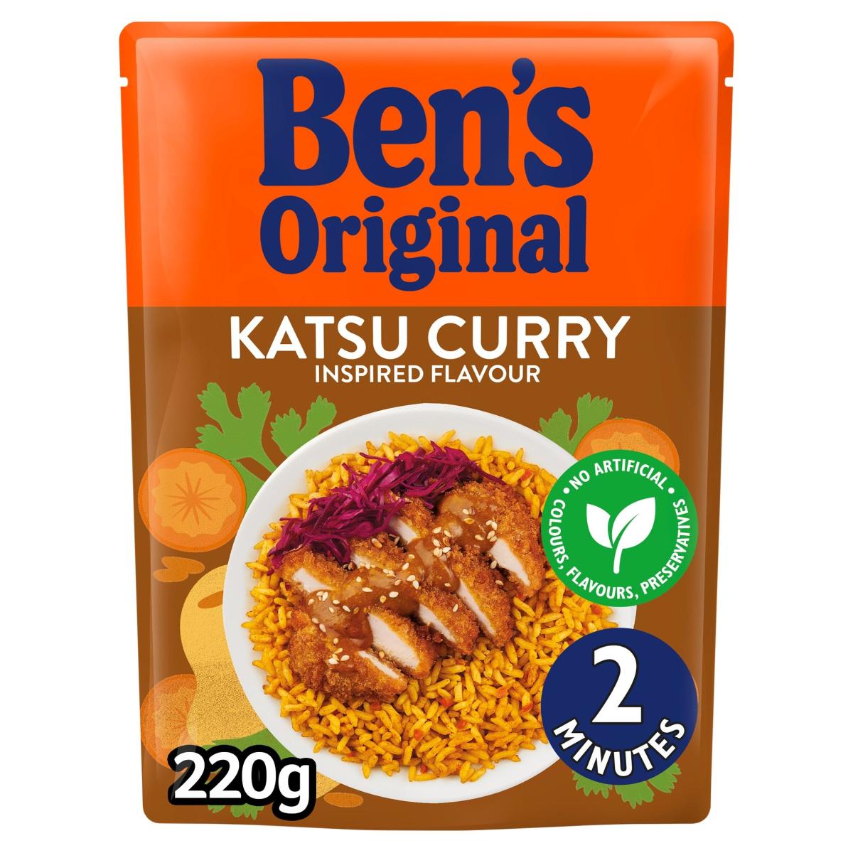 Katsu Curry Microwave Rice