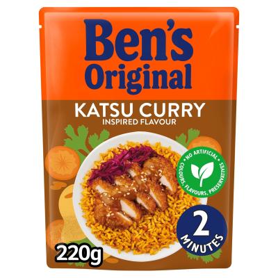 Katsu Curry Microwave Rice