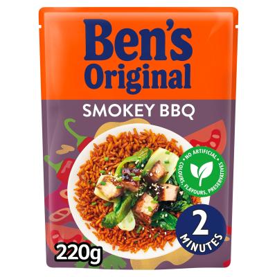 Smokey BBQ Microwave Rice