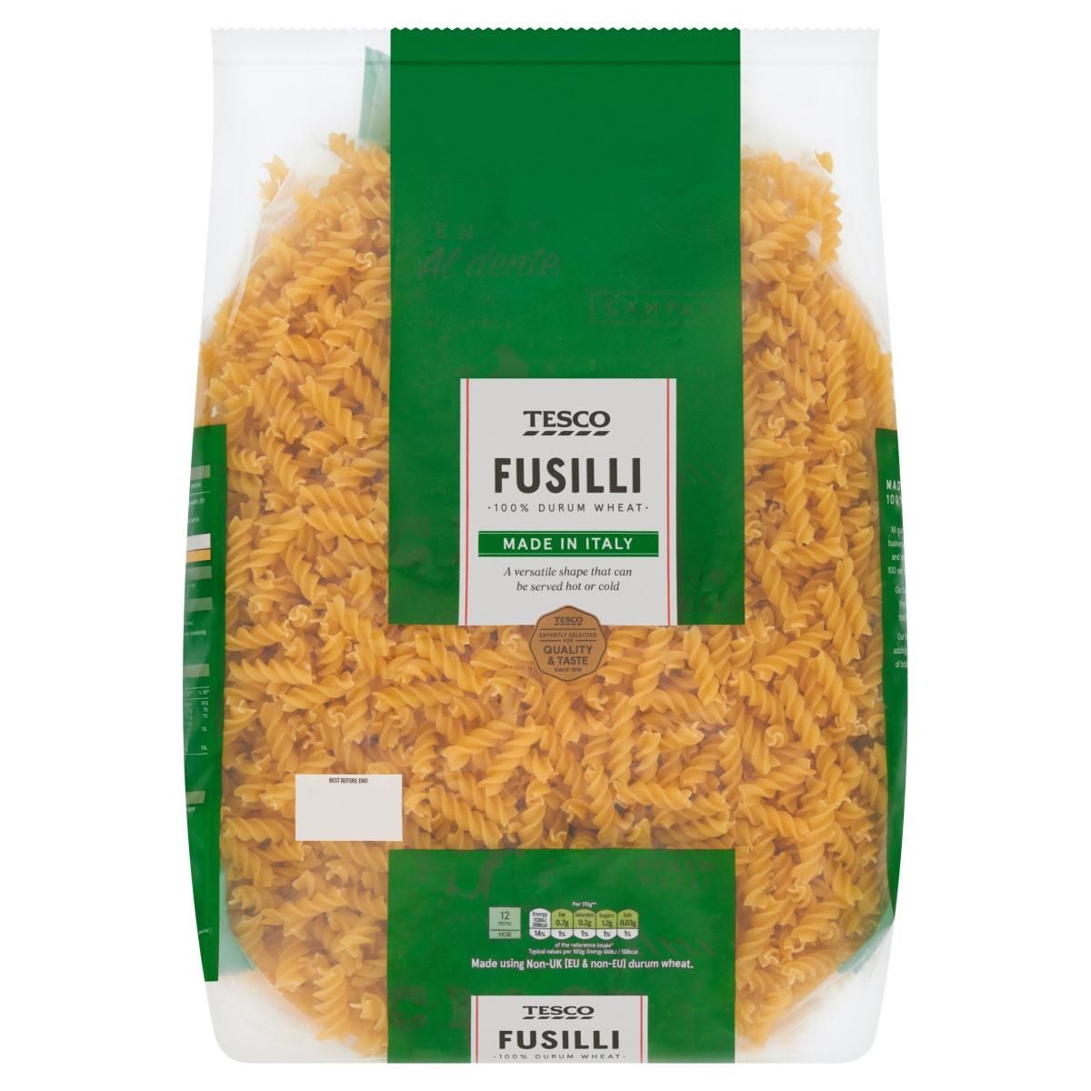 Fusilli Pasta Twists