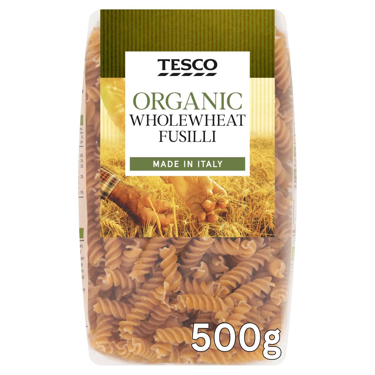Organic Whole Wheat Fusilli