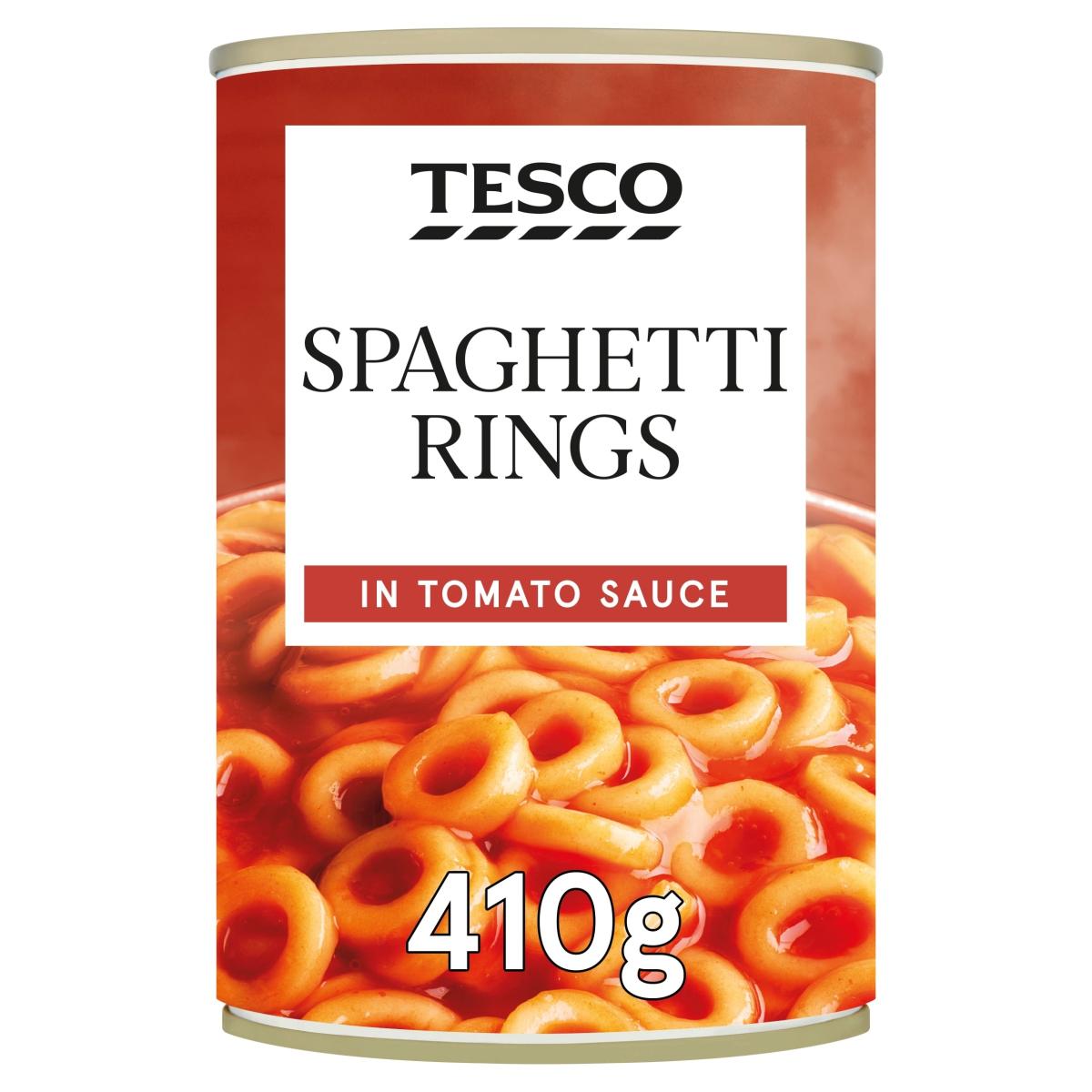 Spaghetti Rings In Tomato Sauce