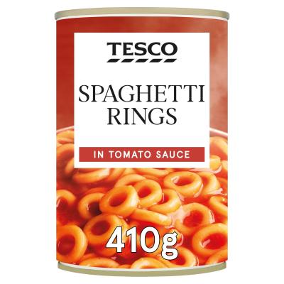 Spaghetti Rings In Tomato Sauce