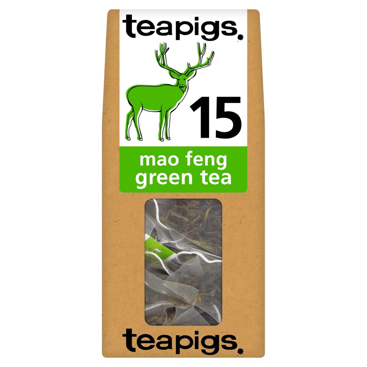 Mao Feng Green Tea 15 Tea Bags