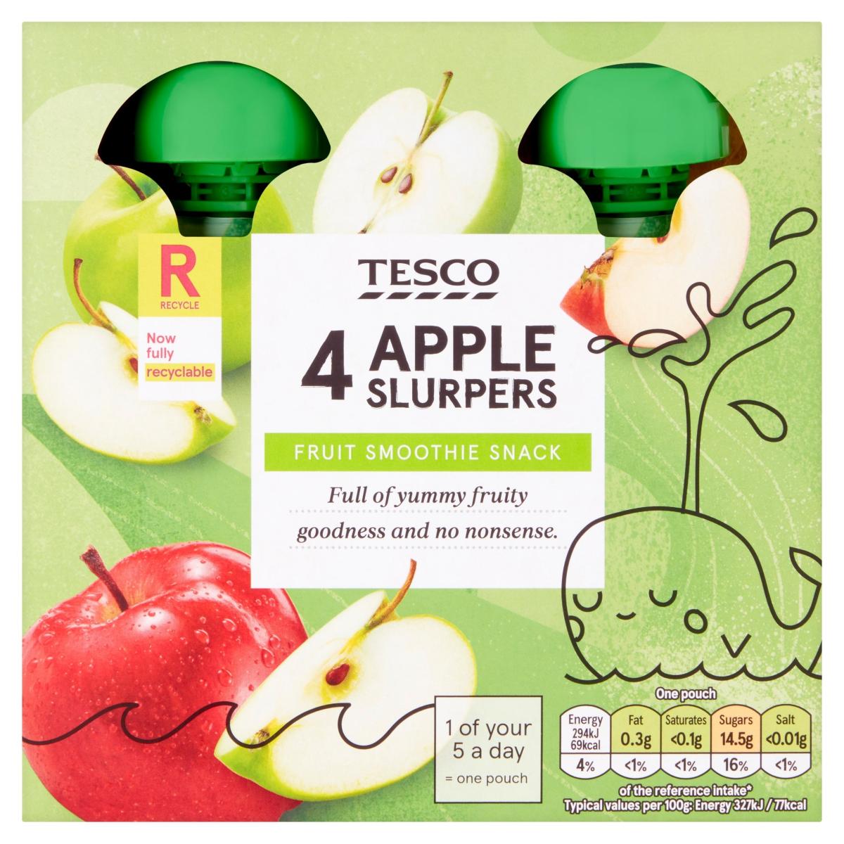 Apple Fruit Slurpers 4 x