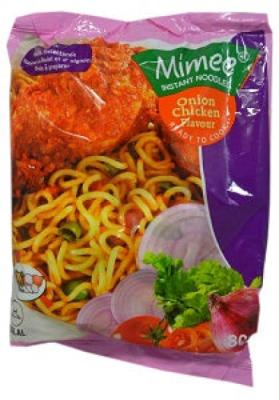 Instant Noodles Onion Chicken