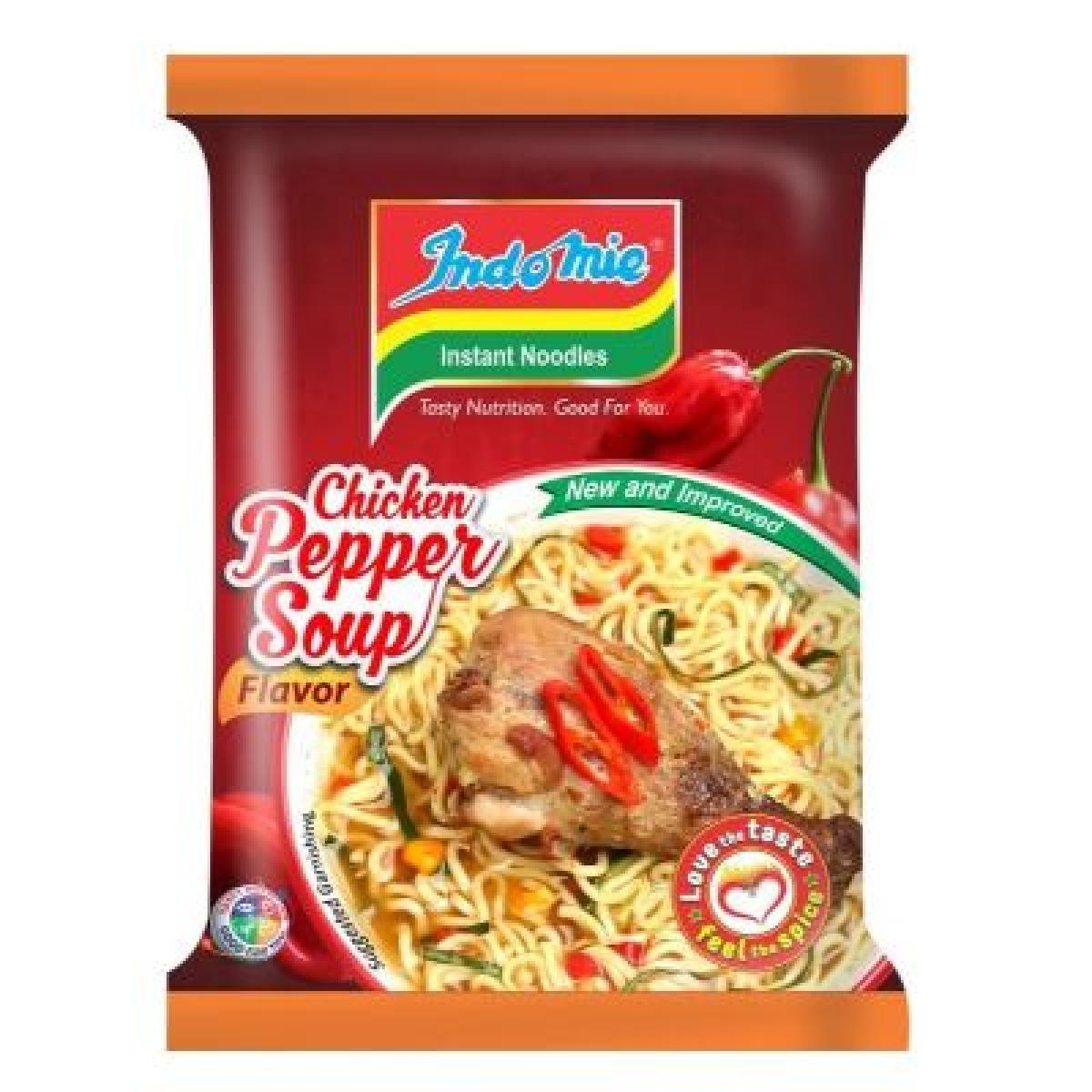 Instant Noodles Chicken Pepper Soup