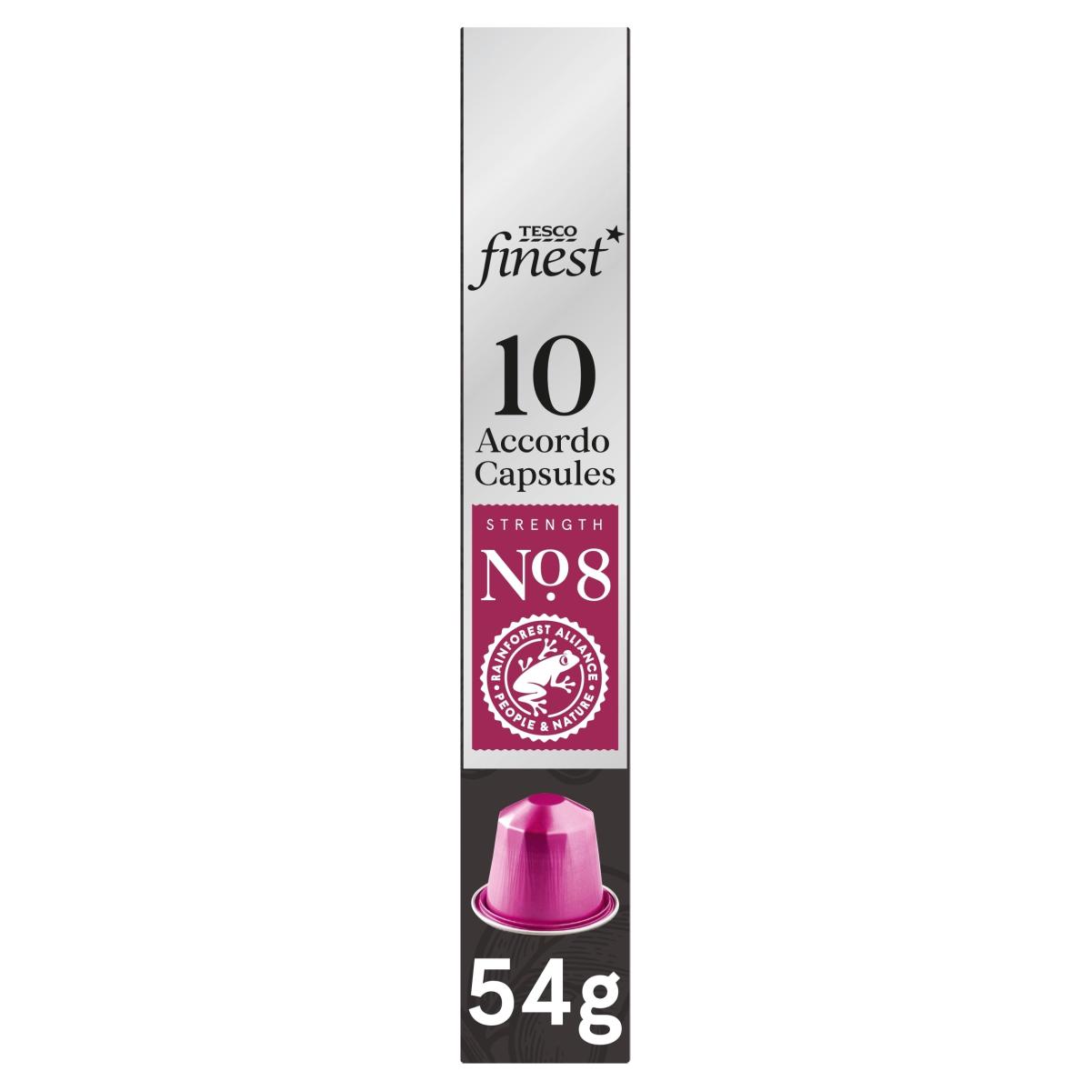 Finest 10 Accordo Capsules No. 8 Strength