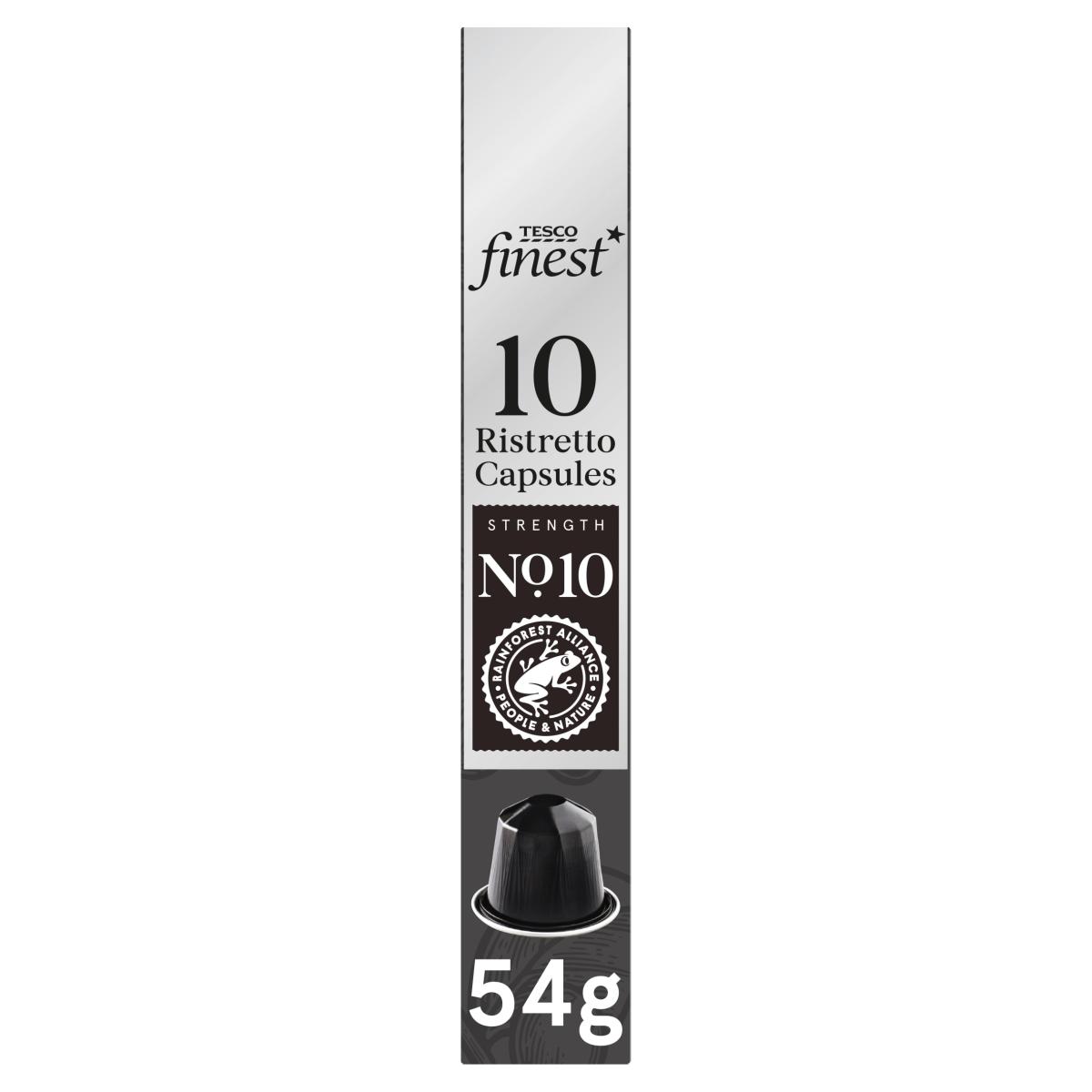 Finest 10 Ristretto Espresso Capsules