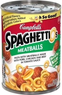 Spaghettios Meatballs