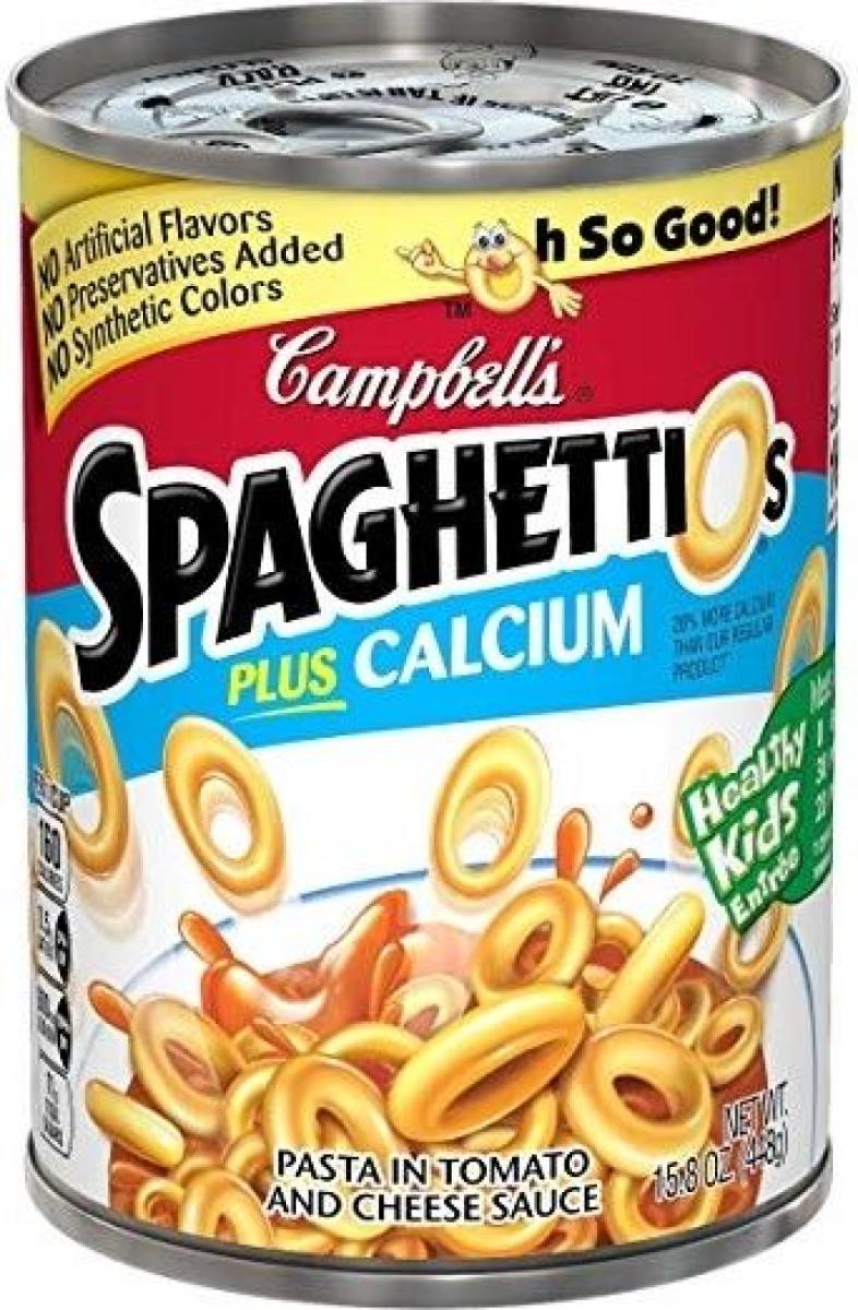 Spaghettios Plus Calcium