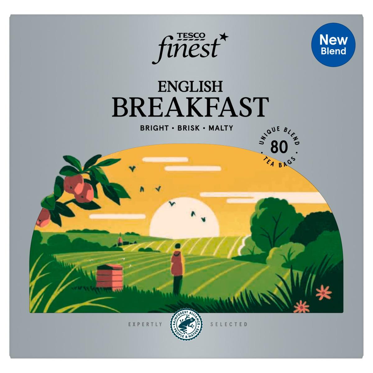 Finest 80 English Breakfast Tea Bags