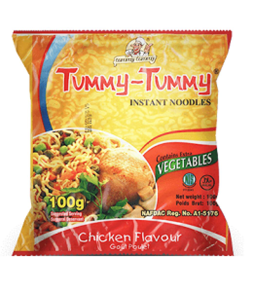 Instant Noodles Chicken With Extra Vegetables