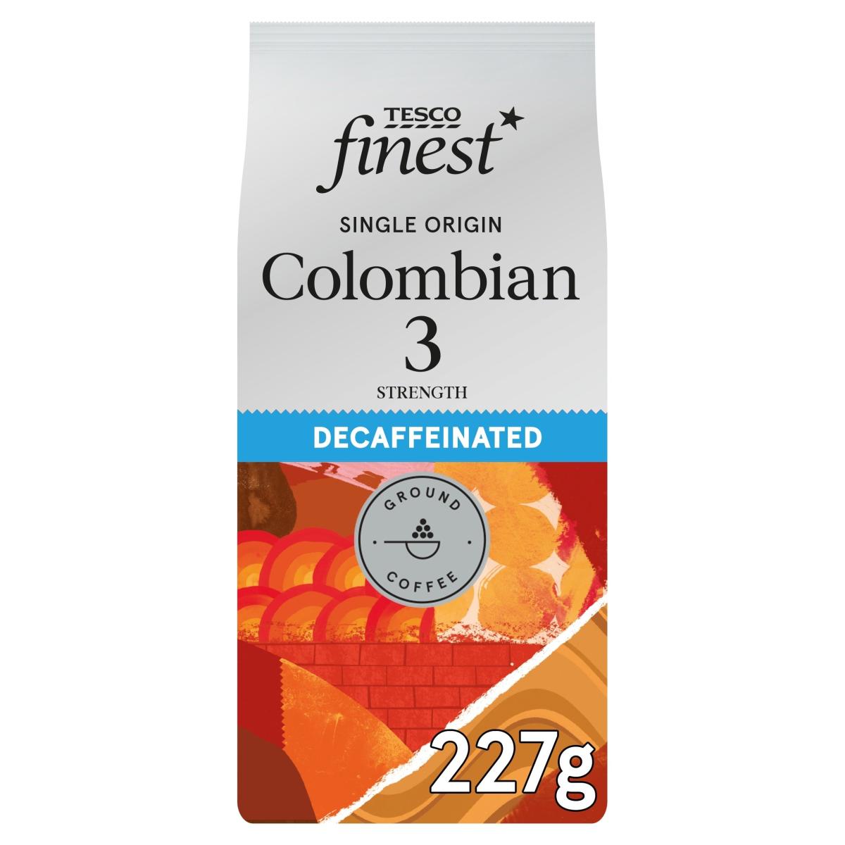 Finest Decaffeinated Colombian Ground Coffee
