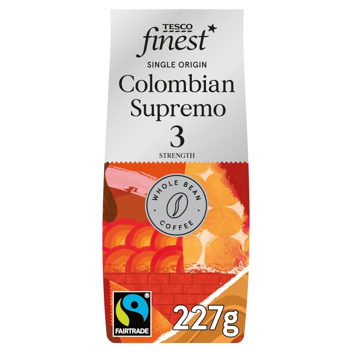 Finest Fair Trade Colombian Supremo Beans