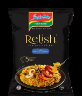 Instant Noodles Relish With Seafood Delight