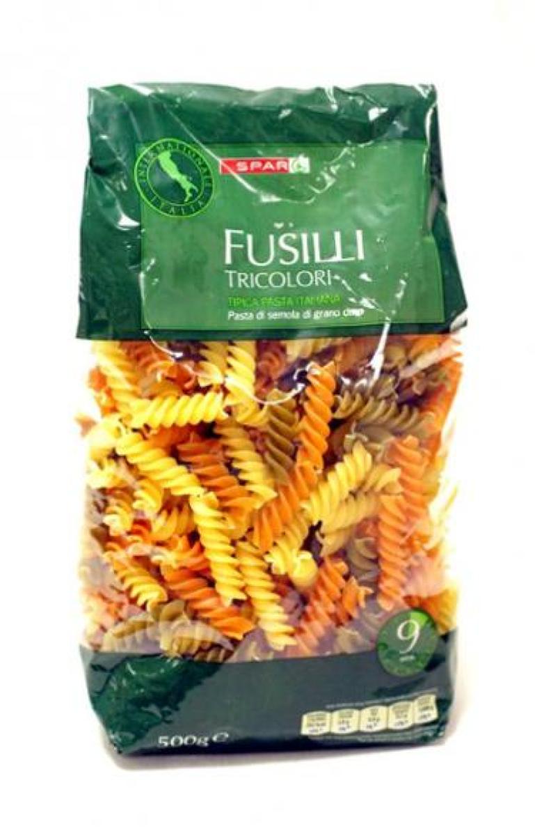 Fusilli Tricolori Pasta