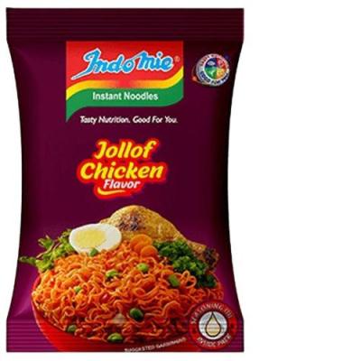 Instant Noodles Jollof Chicken