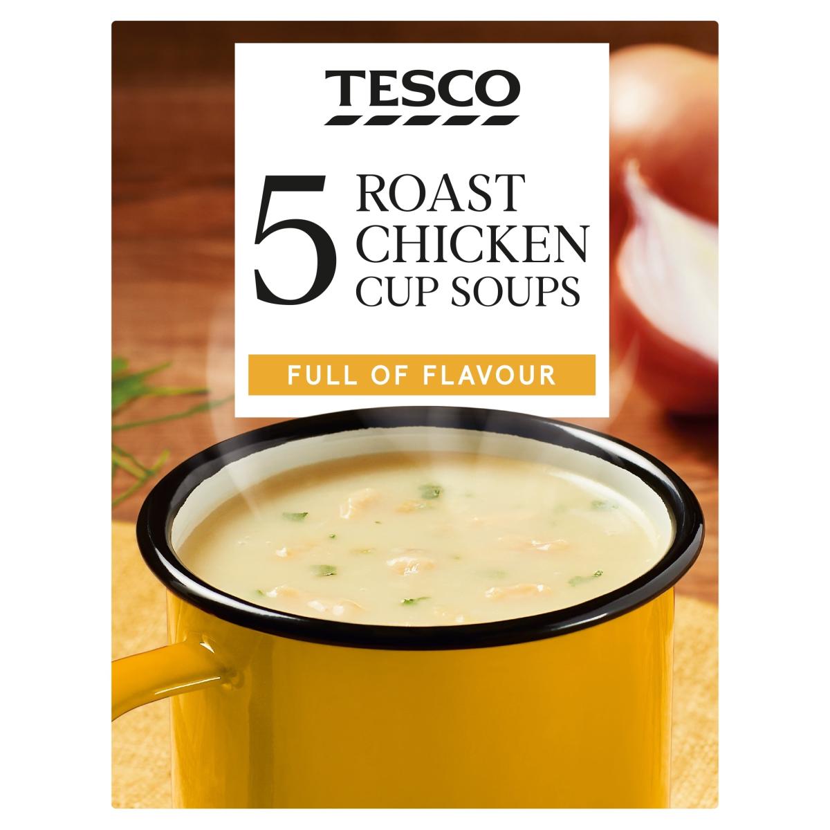 Roast Chicken Cup Soup