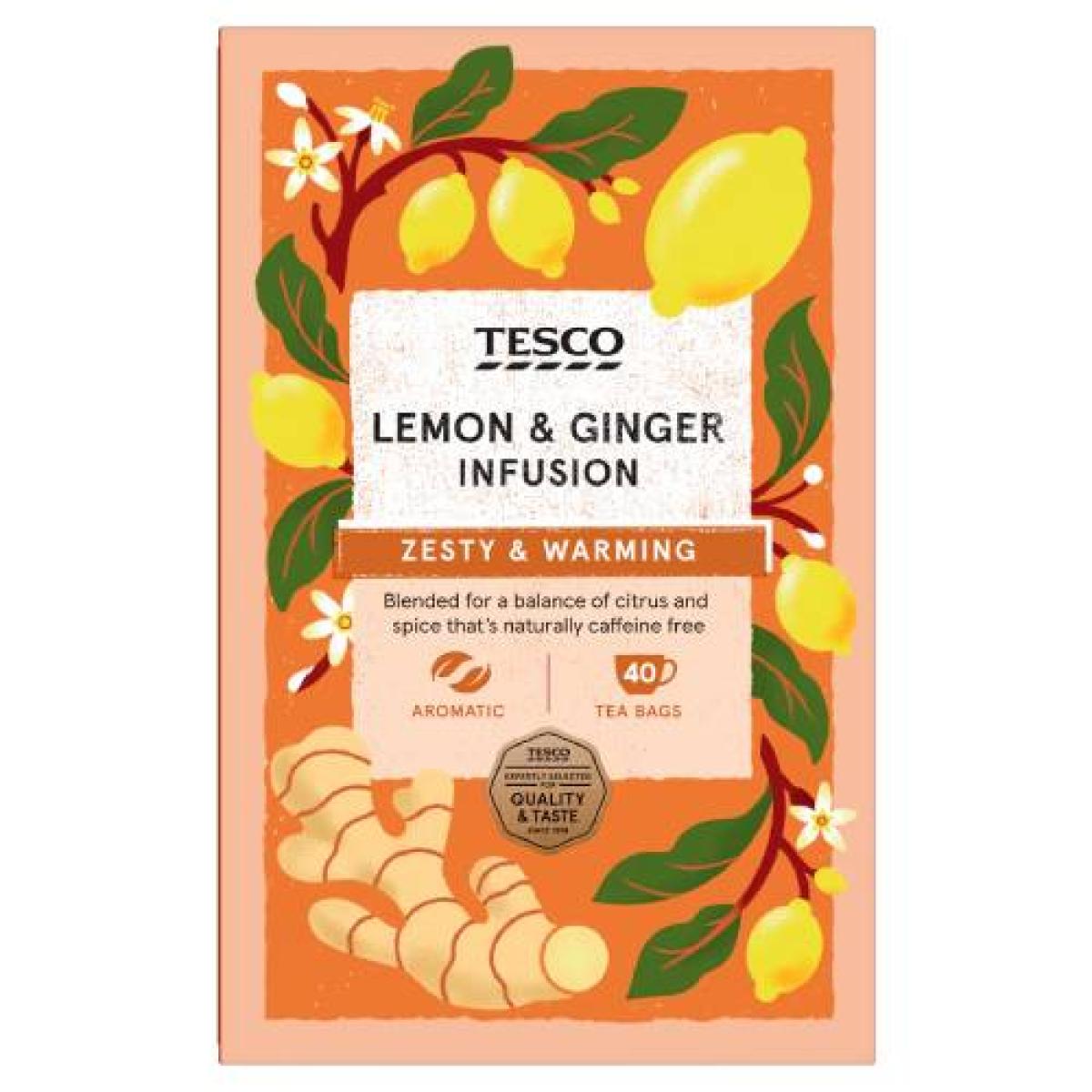 Lemon & Ginger 40 Tea Bags