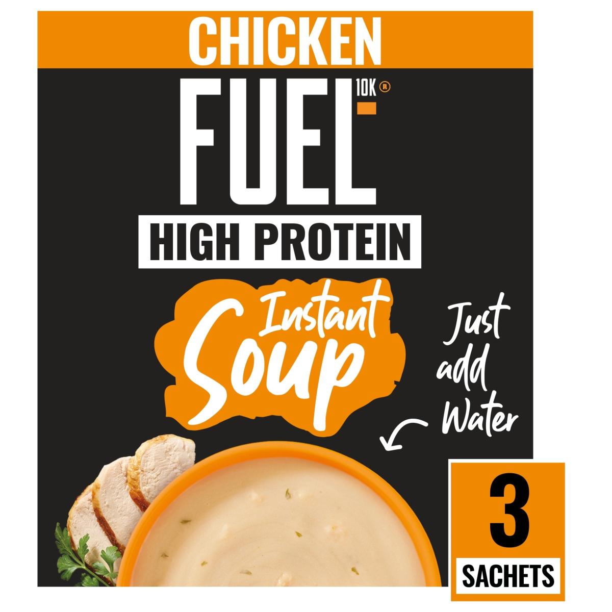 High Protein Chicken Instant Cup Soup 3 Packet