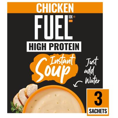 High Protein Chicken Instant Cup Soup 3 Packet