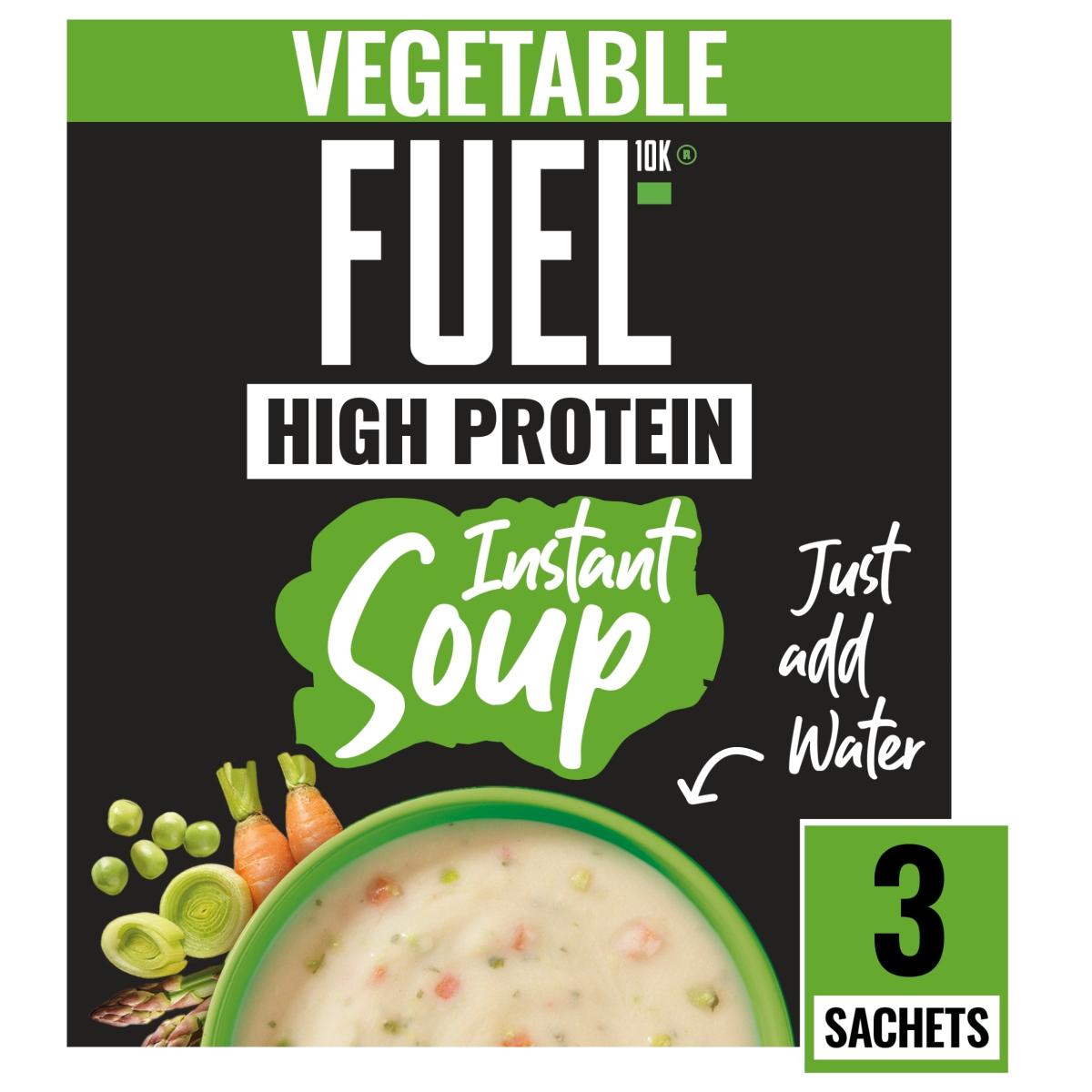 High Protein Vegetable Instant Cup Soup 3 Packet
