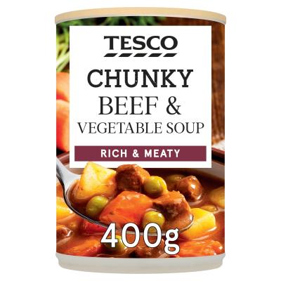 Chunky Beef & Vegetable Soup