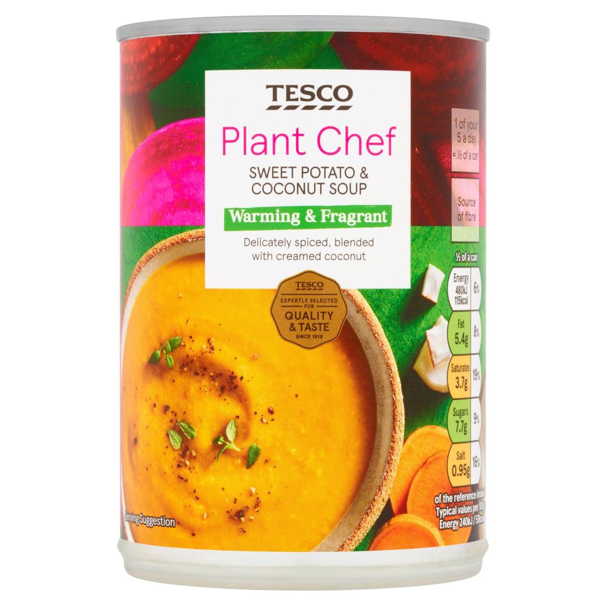Plant Chef Sweet Potato & Coconut Soup