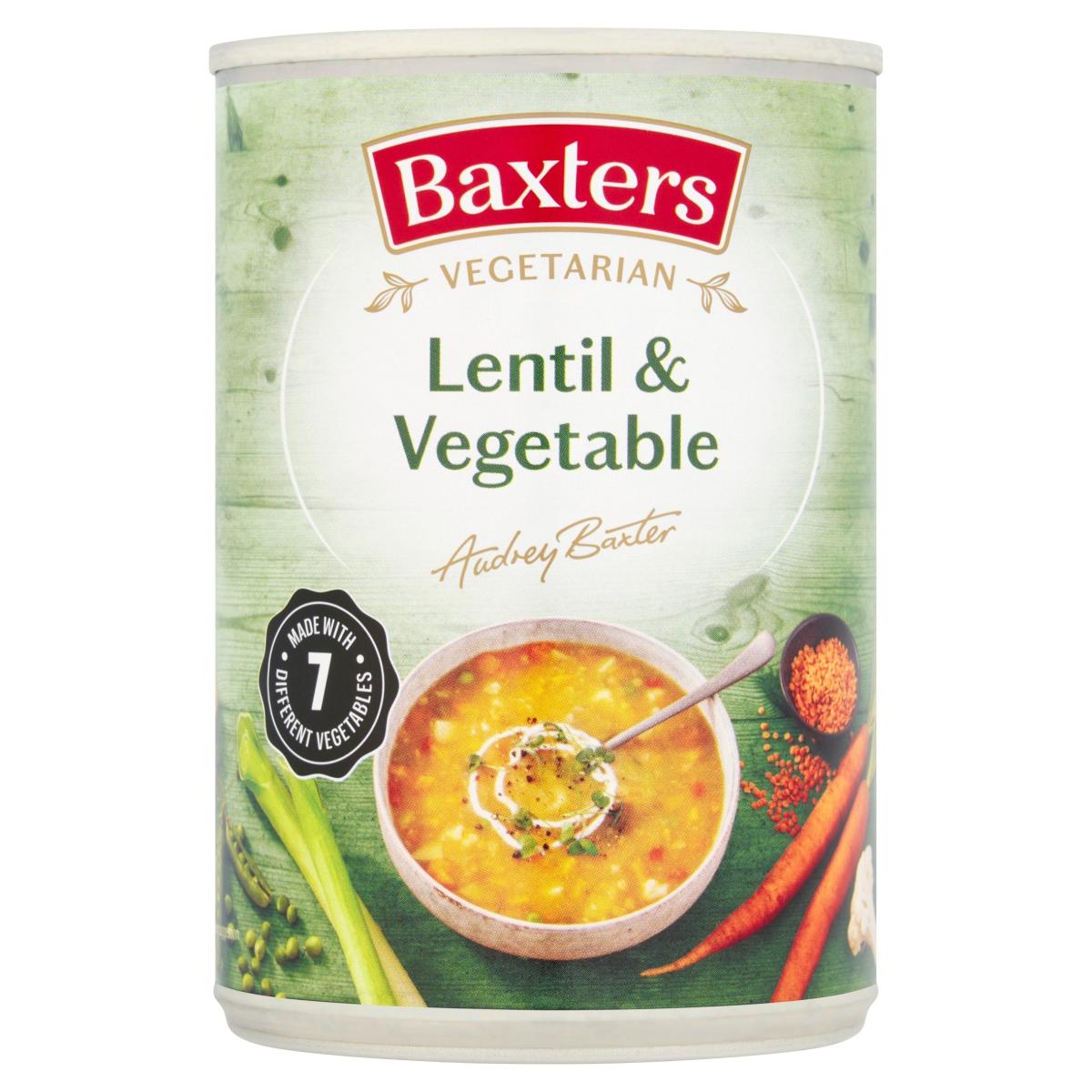 Vegetarian Lentil & Vegetable Soup