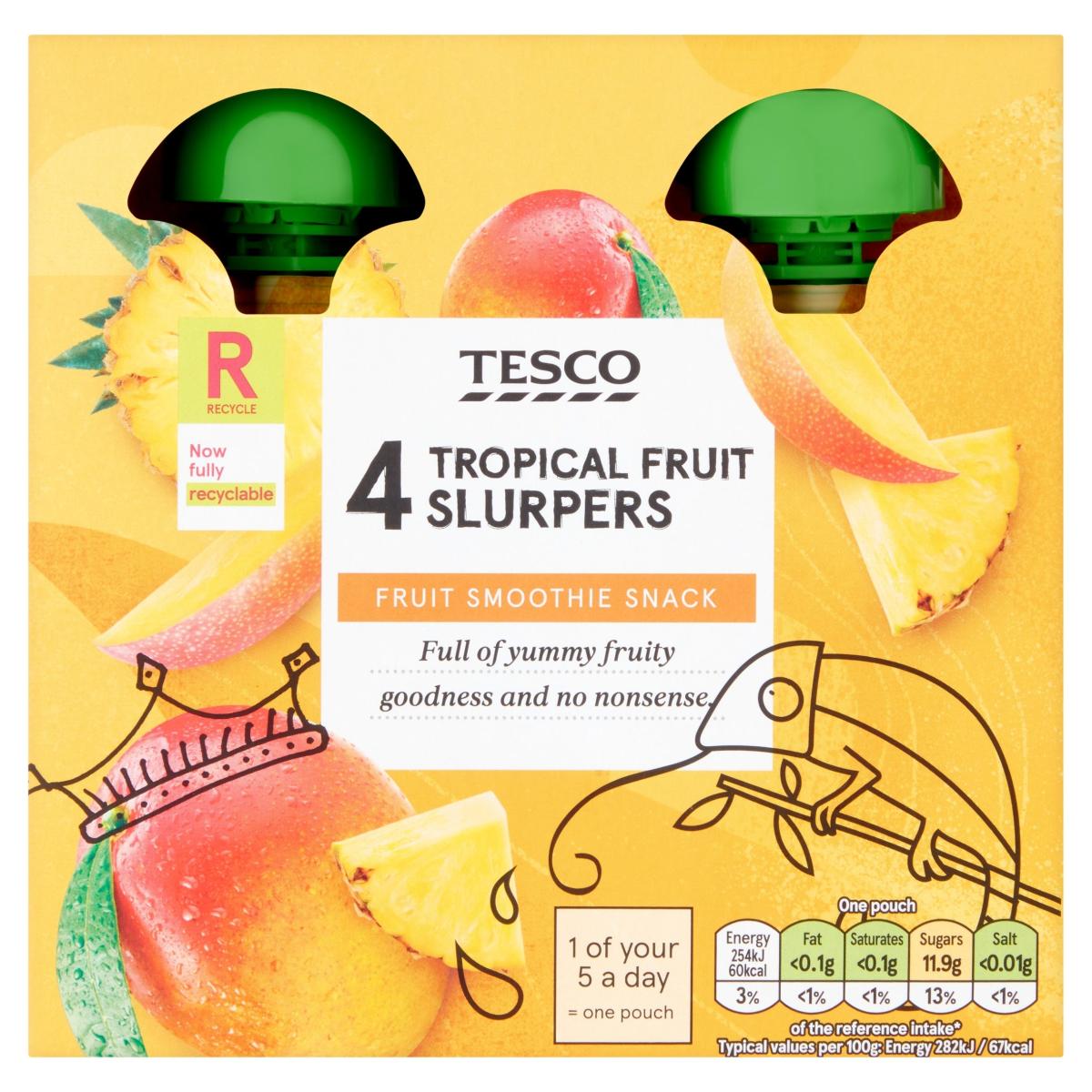 Tropical Fruit Slurpers 4 x