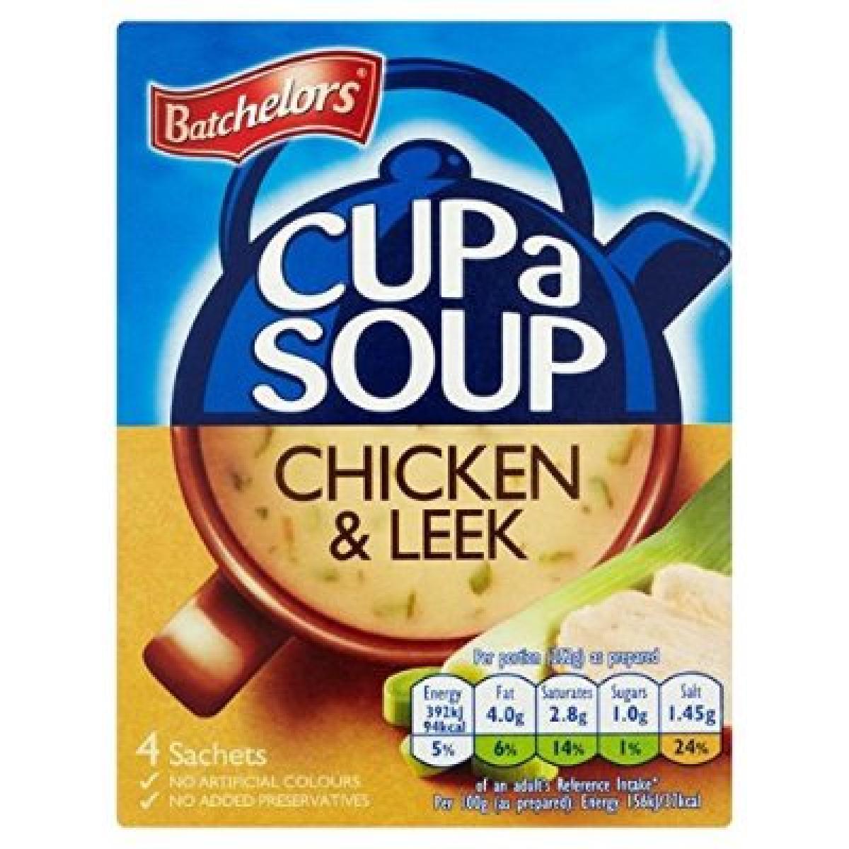 Cup A Soup Chicken & Leek