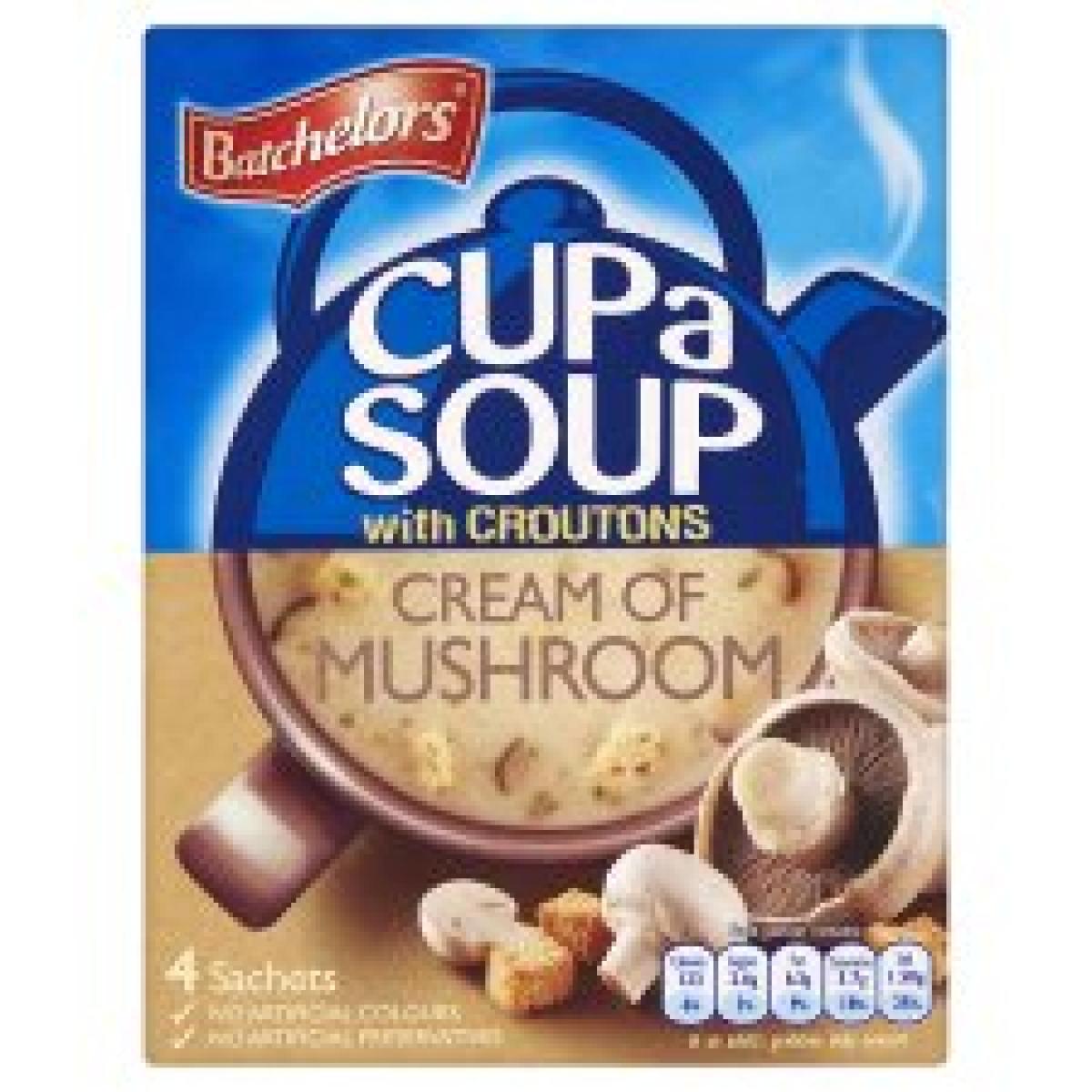 Cup A Soup Cream of Mushroom With Croutons