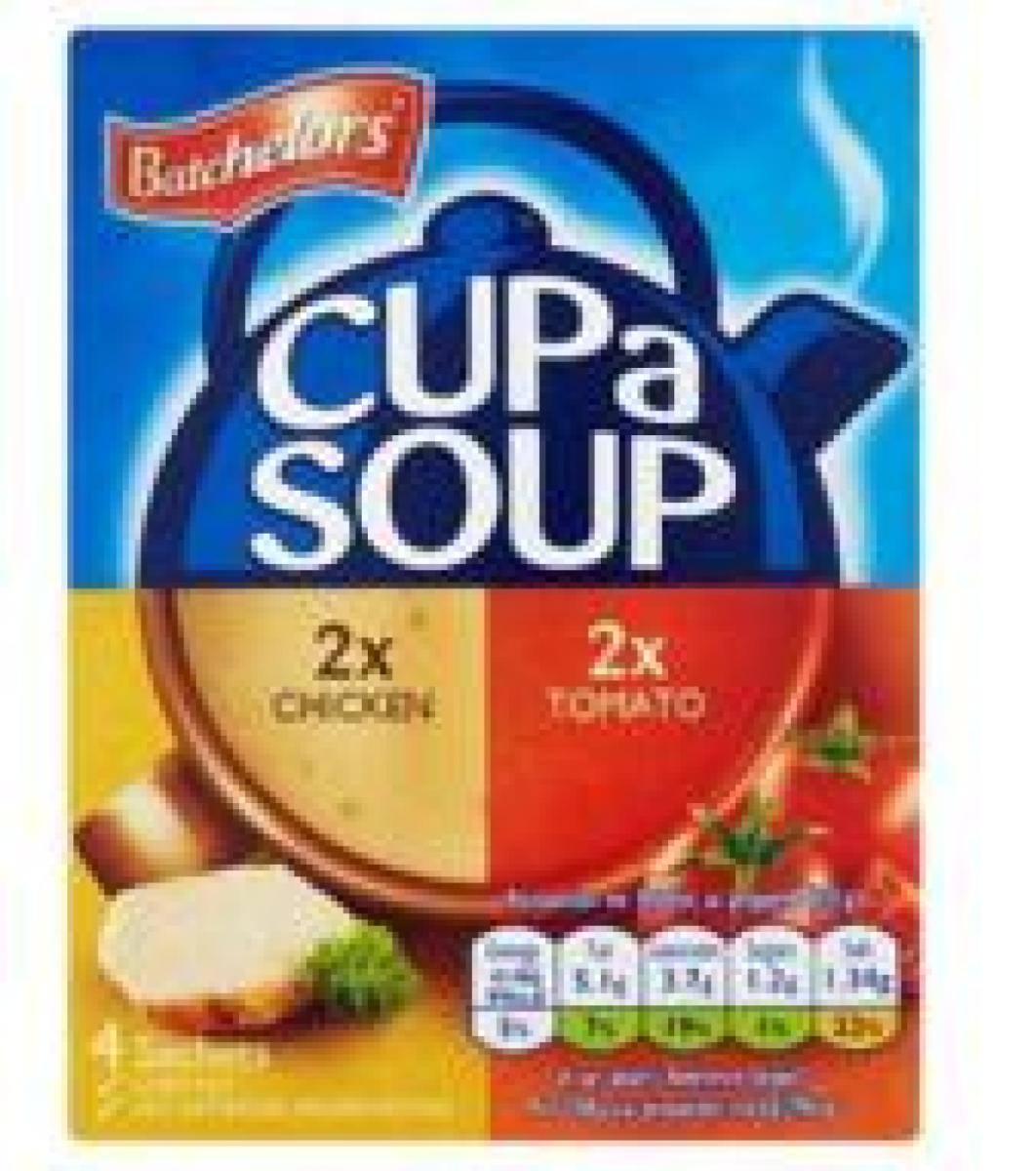 Cup A Soup 2x Chicken 2x Tomato