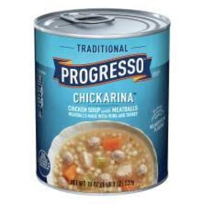 Chickarina Chicken Soup With Meatballs