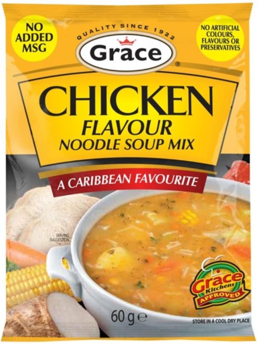 Chicken Flavour Noodle Soup Mix A Caribbean Favourite