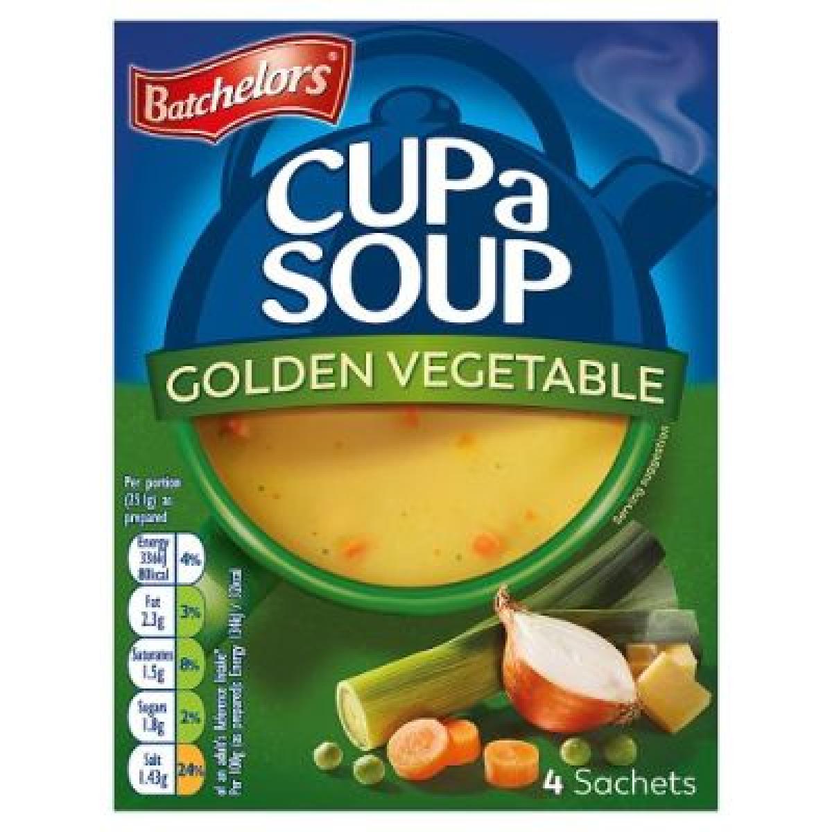 Cup A Soup Golden Vegetable