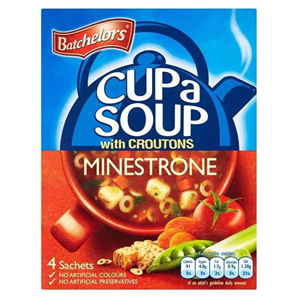 Cup A Soup Minstrone with Croutons