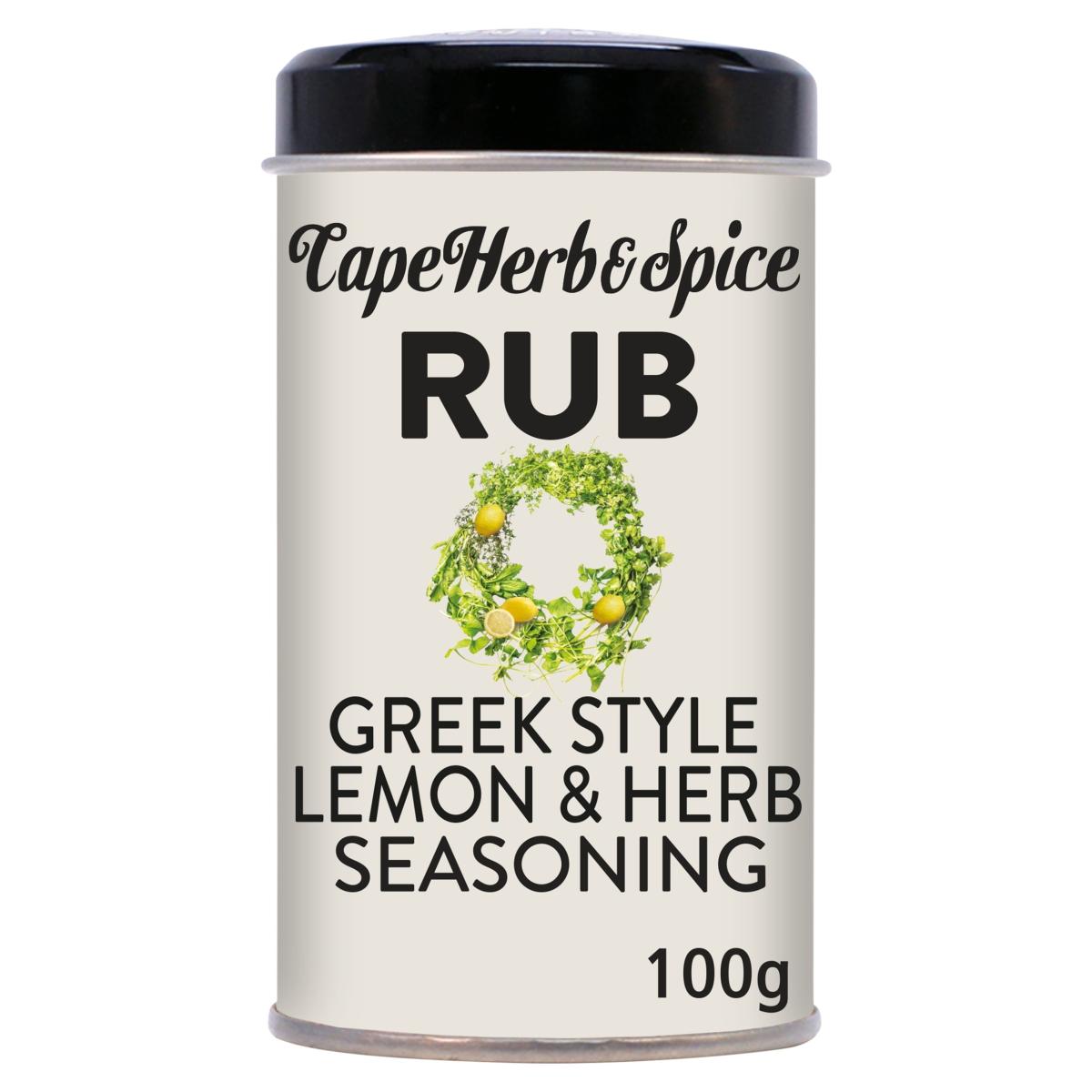 Rub Greek Style Lemon & Herb Seasoning