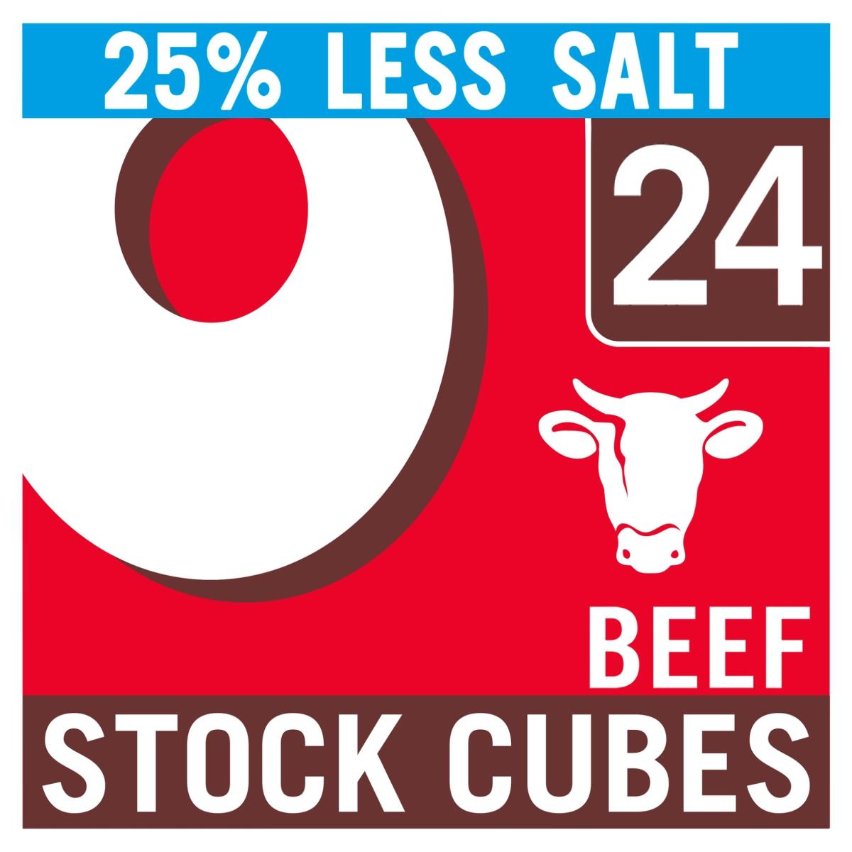 Reduced Salt Beef Stock Cubes