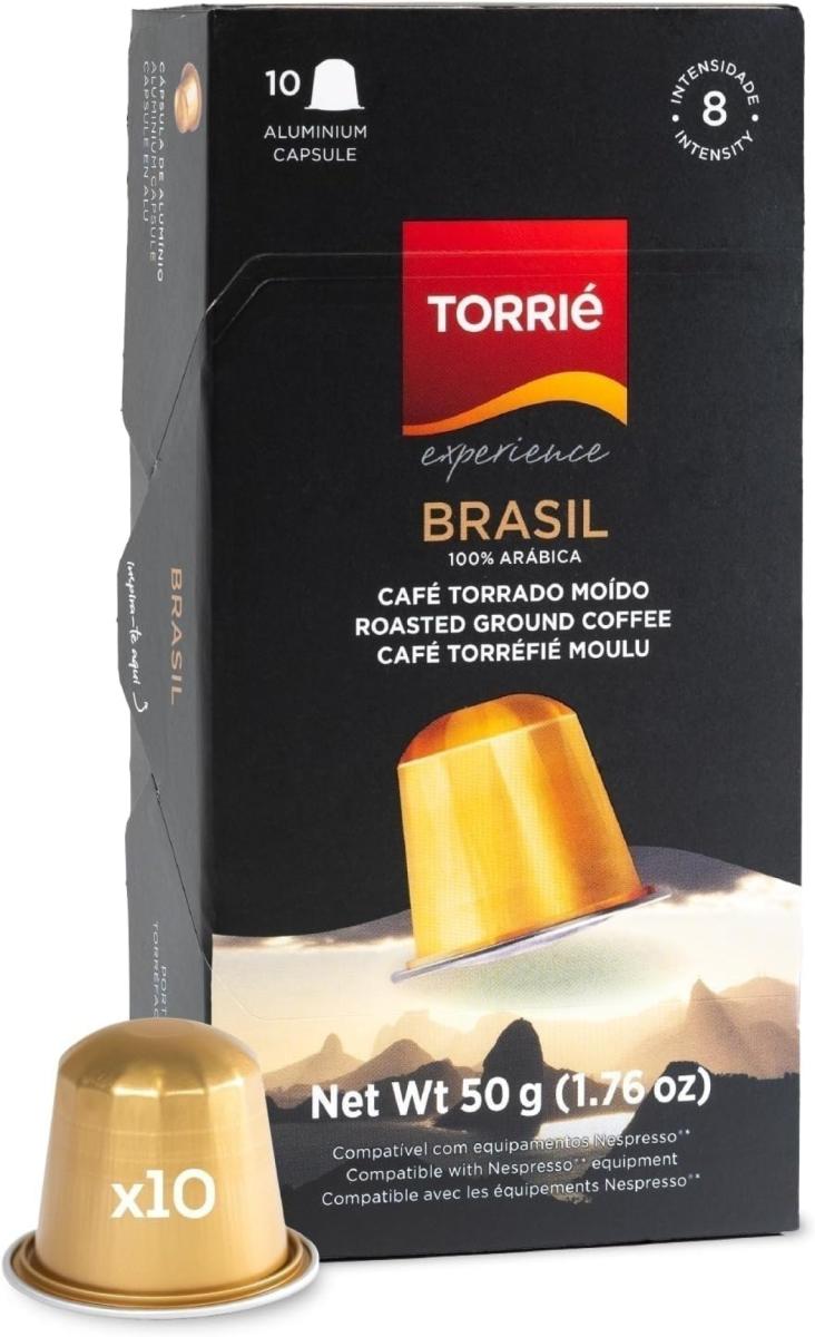 Brazil Aluminium Nespresso Compatible Coffee Capsules 10 Pods