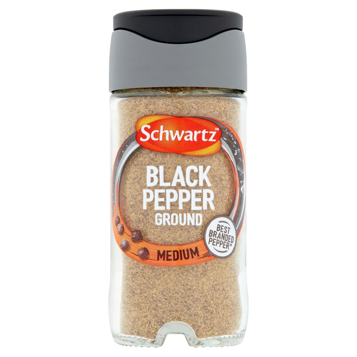 Ground Black Pepper 33 g Jar