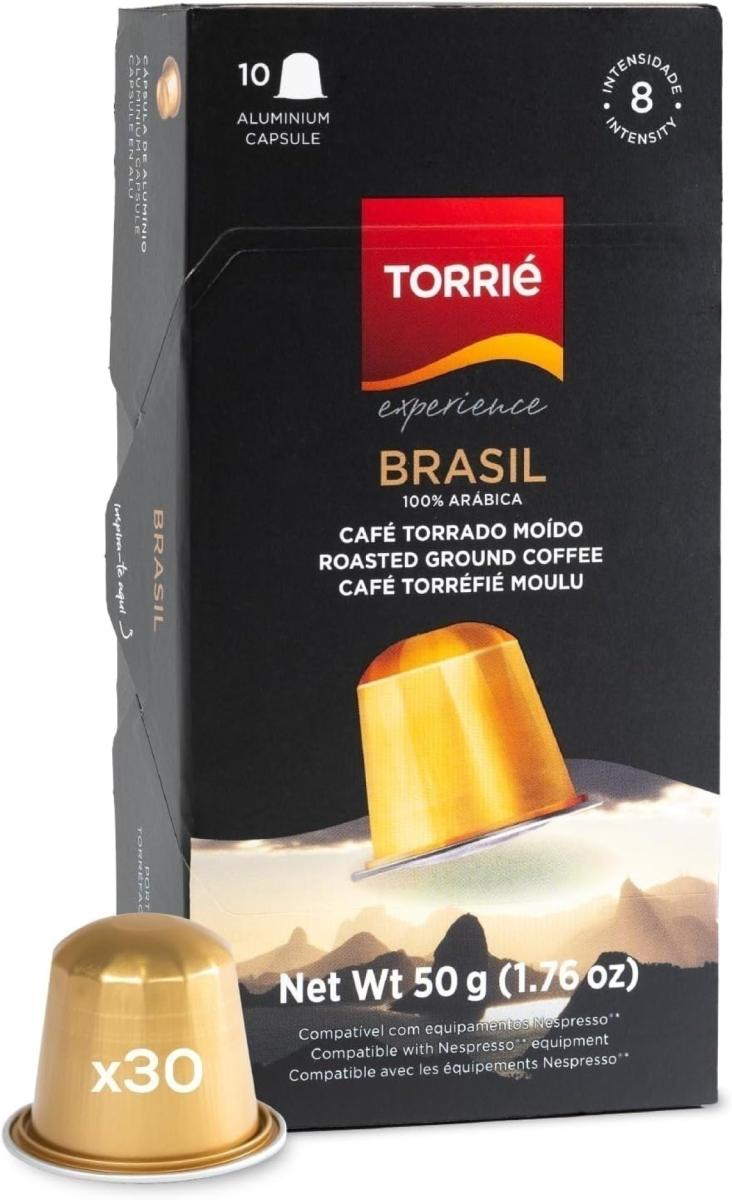 Brazil Aluminium Nespresso Compatible Coffee Capsules 30 Pods