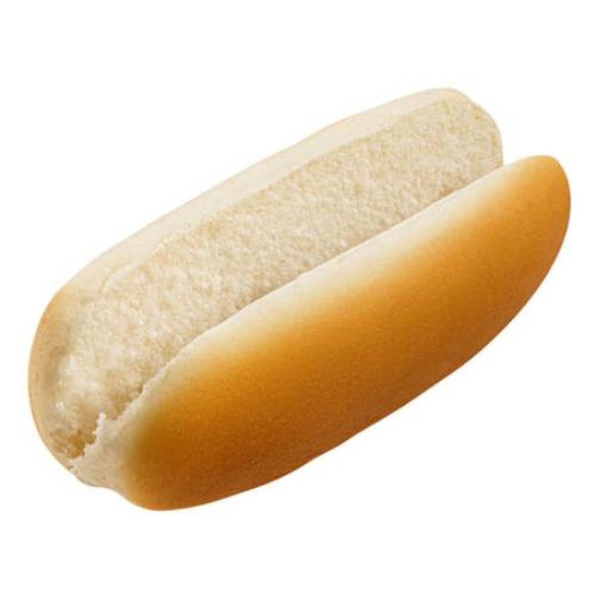 Hot Dog Roll Plain x6