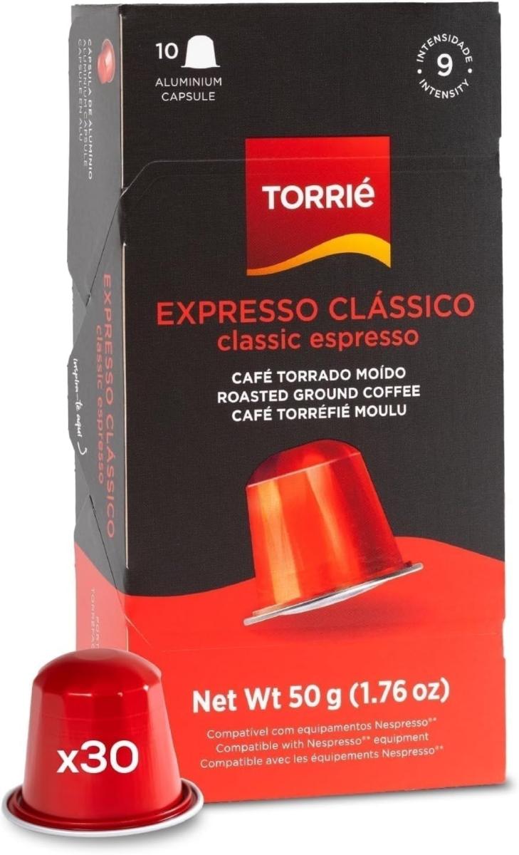 Classic Aluminium Nespresso Compatible Coffee Capsules 30 Pods