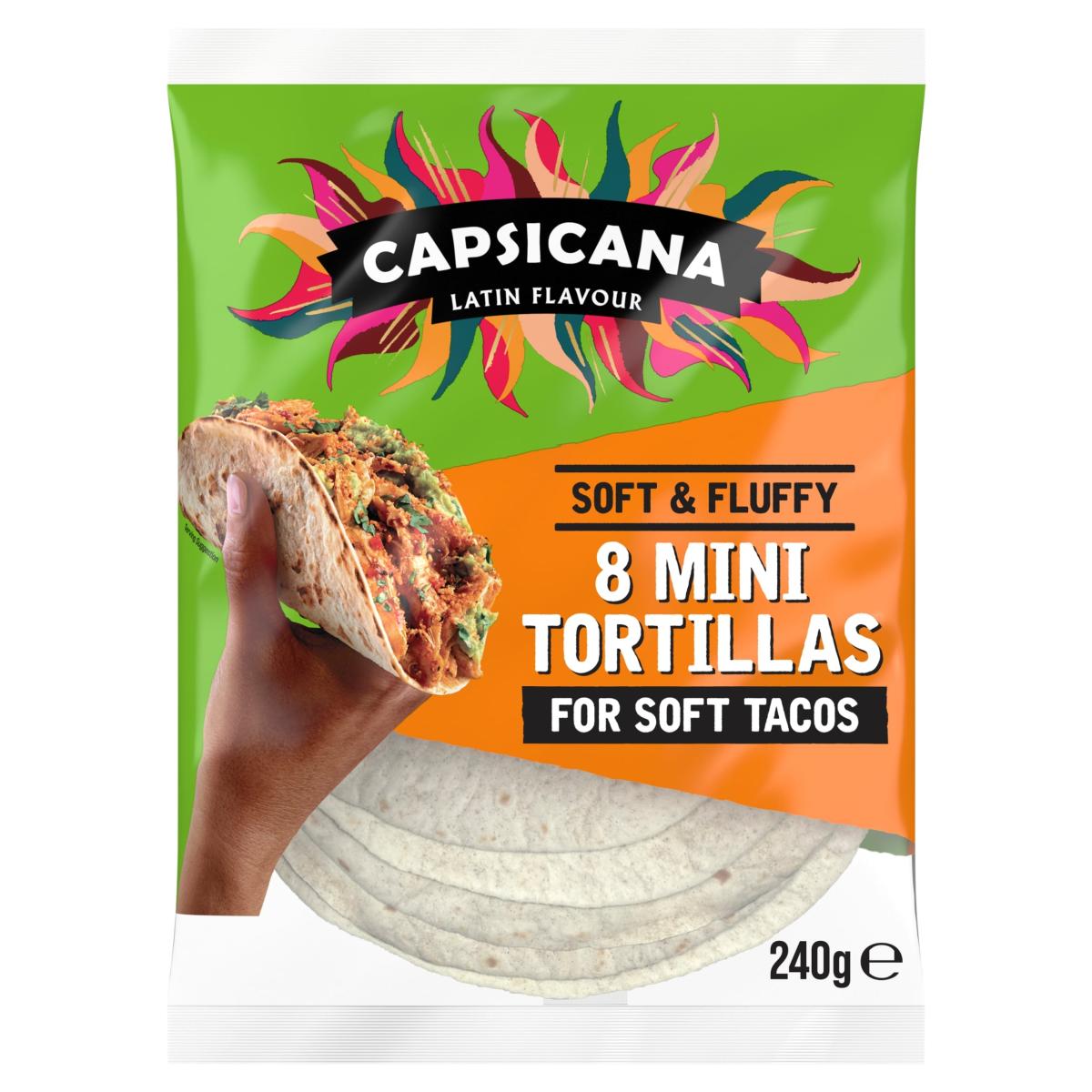 Mini Tortillas Wheat Flour Wraps