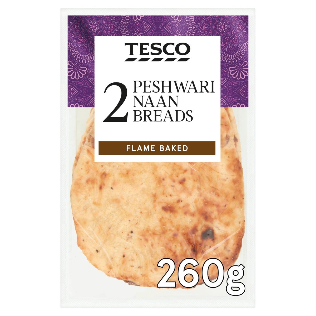 Peshwari Naan Breads x2